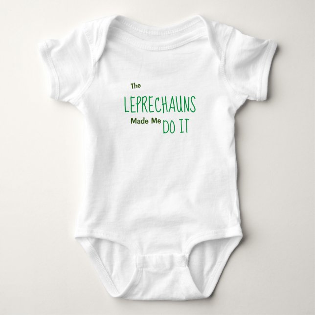 Body Leprechauns m'a fait le faire (Devant)