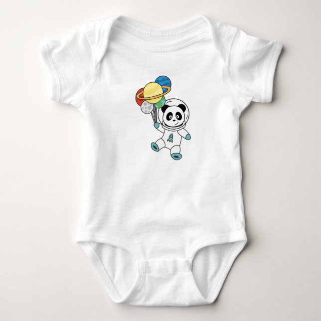 Body Les astronautes Pandas Planète Espace Terre (Devant)