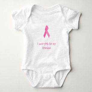 Body Les bébés I portent le rose pour ma chemise de