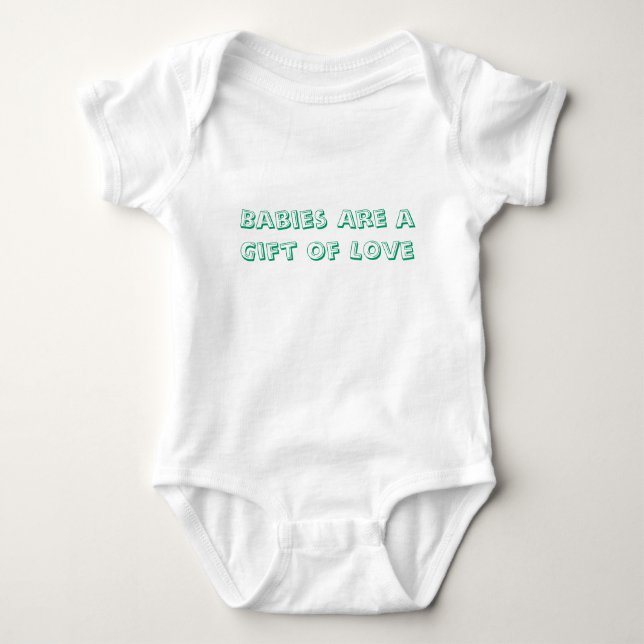 Body Les bébés sont un cadeau de l'amour (Devant)