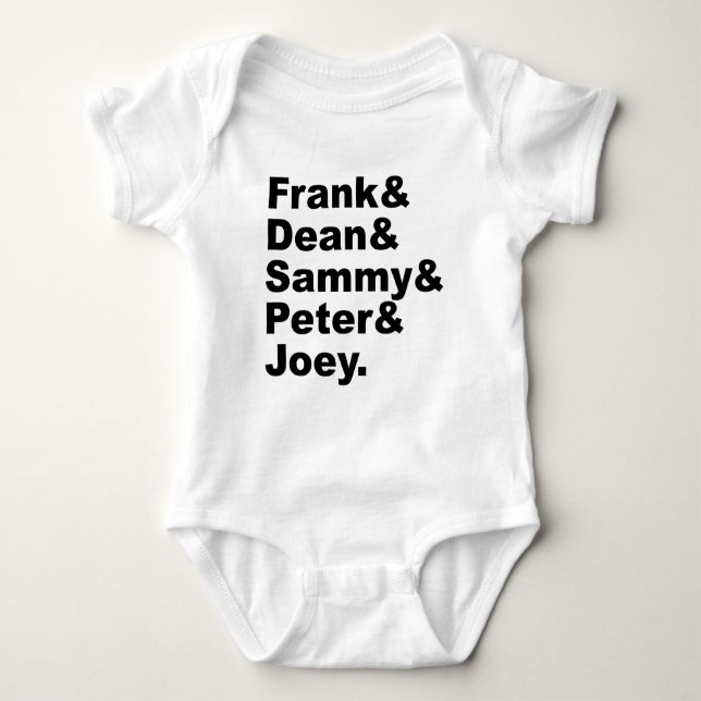 Body Les Cinq Rats | Frank Dean Sammy Joey et Peter (Devant)