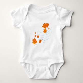 Body Les feuilles d'automne dans le vent : Design éléga