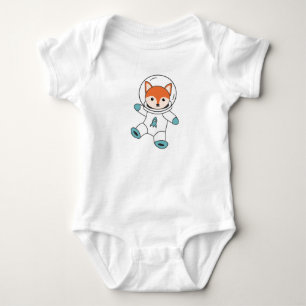 Body Les Fuchs Volent Dans L'Espace En Tant Que Rocket