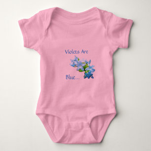 Body Les Violettes Sont Bleues... Bodysuit bébé
