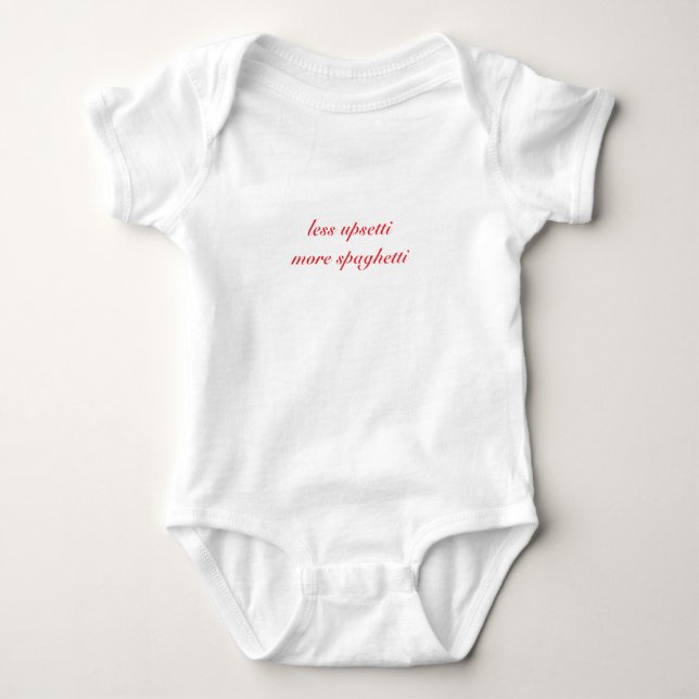 Body Less Upsetti More Spaghetti- Cotton (Devant)