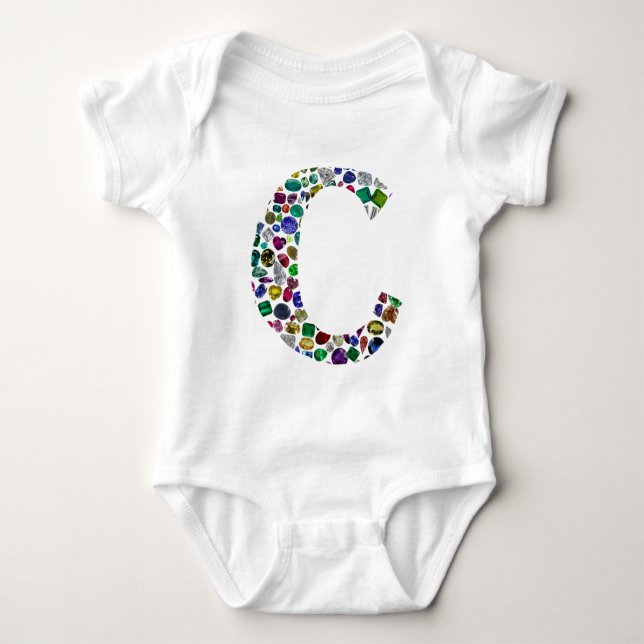 Body LETTRE MONOGRAPHIQUE INITIALE C Tendance (Devant)