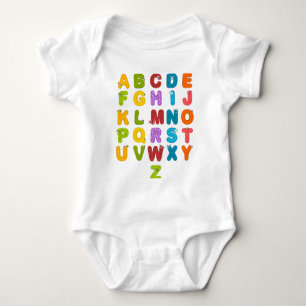 Body Lettres Mignonnes Alphabet Amusant d'Apprentissage