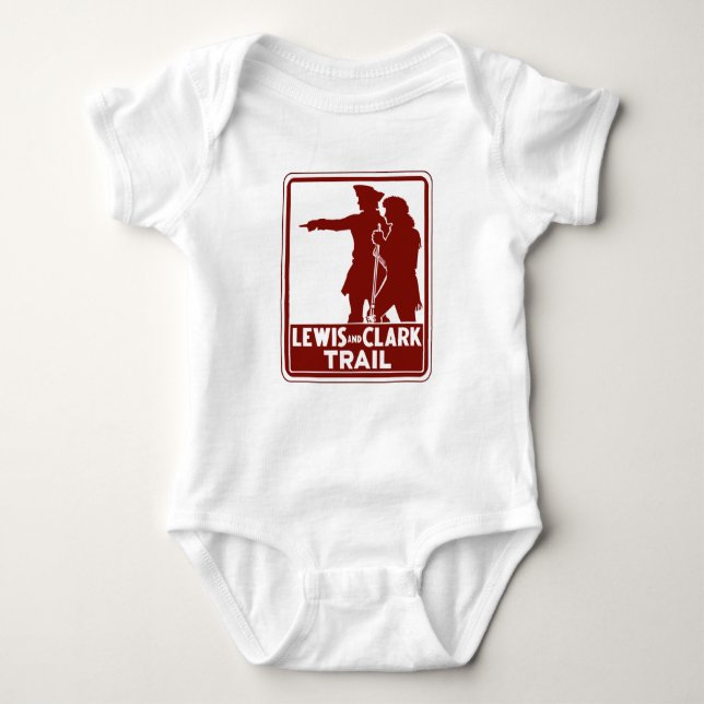 Body Lewis et Clark, signe de guide du trafic, (Devant)