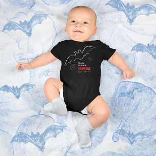 Body L'Halloween de la petite vampire qui boit le lait 