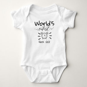 Body L'horloge la plus fine du monde, drôle de baby sh