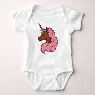 Body Licorne Afro Rose Clair
