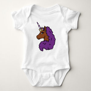 Body Licorne Afro Violette