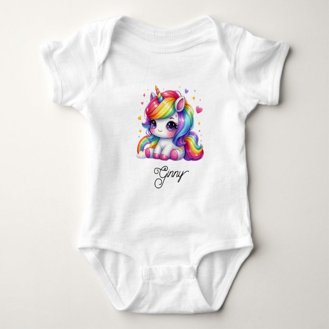 Body Licorne Arc-en-Ciel Magique (Devant)