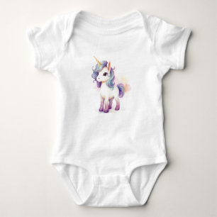 Body Licorne Majestueuse Belle Heureuse