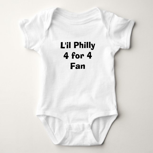 Body L'il 4 pour le T-shirt de 4 fans (Devant)