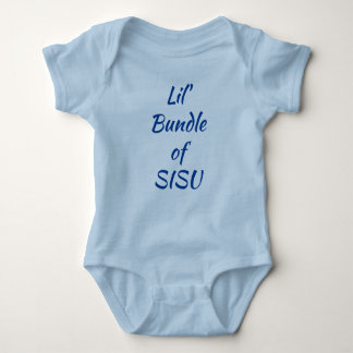 Body Lil' Bundle of SISU Finland Baby One-Piece (Blue)