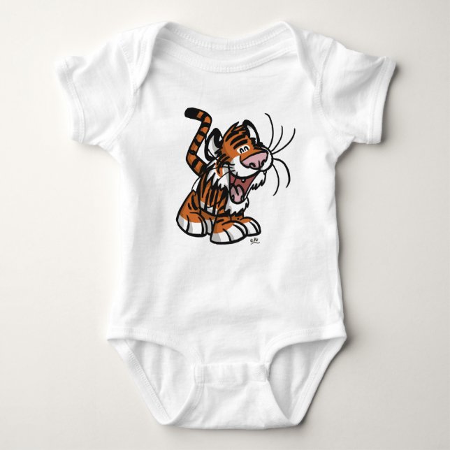 Body Lil' Cartoon Tiger Vêtements bébé (Devant)