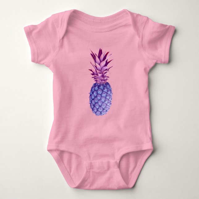 Body Lilac et ananas rose (Devant)