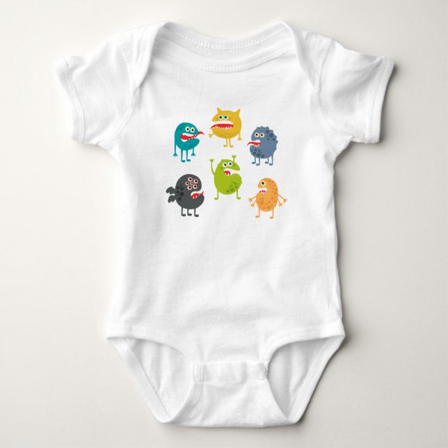 Body Little cute funny monsters (Devant)
