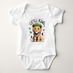 Body Little King Crayon Style Lion Cub