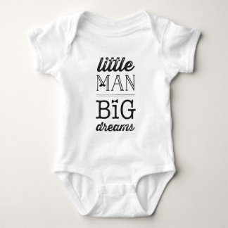 Body Little Man Big Dreams Classic Boy Baby T-shirt