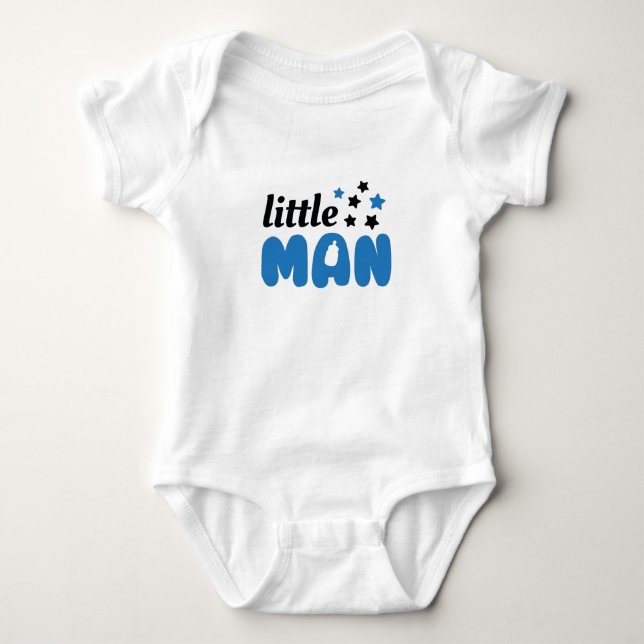 Body Little Man mignon Star (Devant)