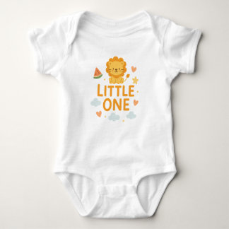Body Little One - Summer Baby Lion T-Shirt Design