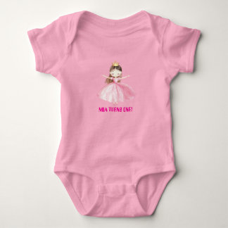 Body Little Princess 1st Birthday Baby Bodysuit Girl