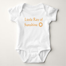 "Little Ray of Sunshine" Bodysuit bébé