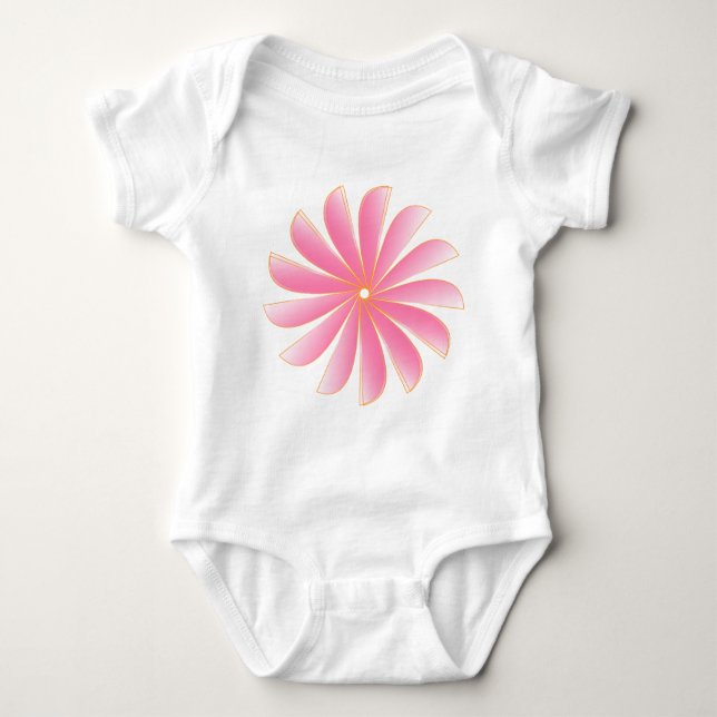 Body Little Wild Flower,Baby Bodysuit (Devant)