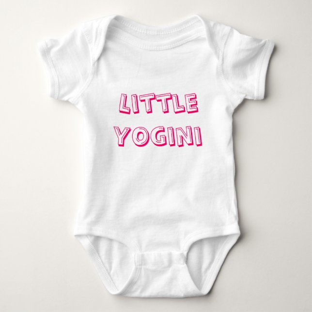 Body Little Yogini - Baby Yoga Clothes (bio) (Devant)