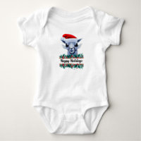 Llama Avec Chapeau Du Père Noël