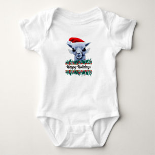 Body Llama Avec Chapeau Du Père Noël