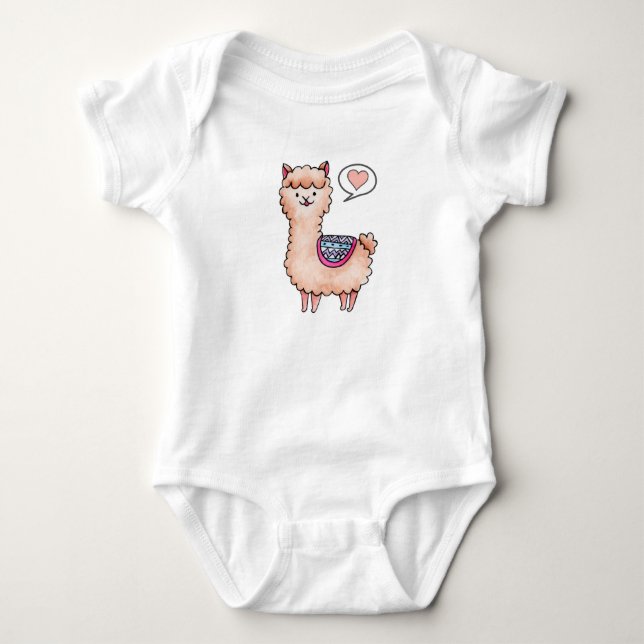 Body Llama cœur (Devant)