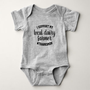 Body "Local Dairy Farmer" Bodysuit bébé allaitant