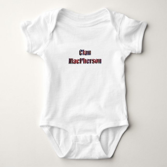 Body Logo de Clan MacPherson Tartan, (Devant)