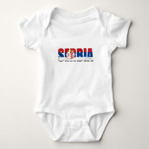 Body Logo de Srbija de drapeau de logo de la Serbie