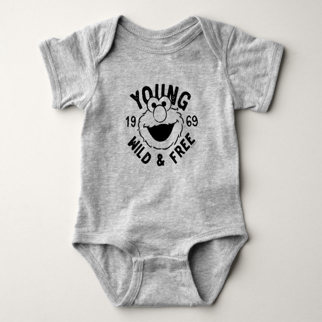 Body Logo Elmo Skate - Young, Wild & Free 1969 (Devant)