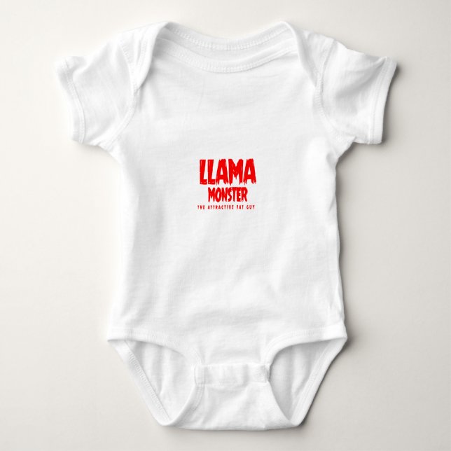 Body Logo rouge Llama Monster (Devant)