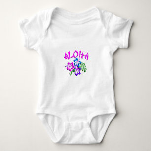 Body Logo T-Shirt Aloha Hibiscus