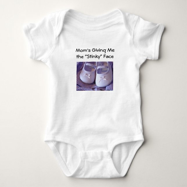 Body L'Onsie Bébé Puant de Maman Bébé chaussures Onsies (Devant)
