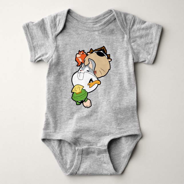 Body LOONEY TUNES™ Têtes massives stylisées (Devant)