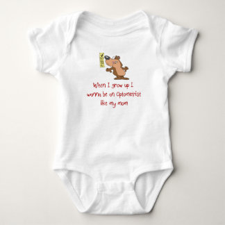 Body L'optométriste aiment mon T-shirt de bébé de maman