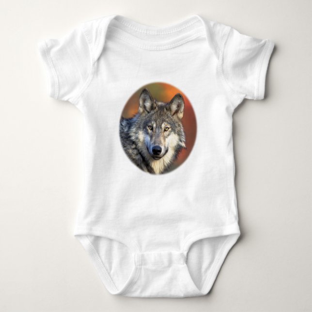 Body Loup gris renversant (Devant)