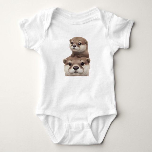 Body Loutres les plus mignonnes - animal adorable (Devant)