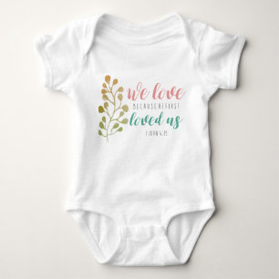 Body Love Bible Verse Christian CUTE BÉBÉ