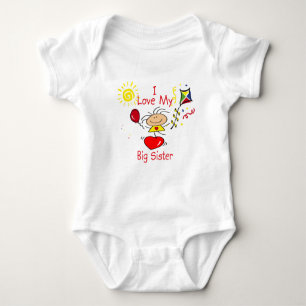 Body Love Big Sister Stick Figure Girl