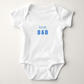 Body Love Dad Baby Boy Bodysuit