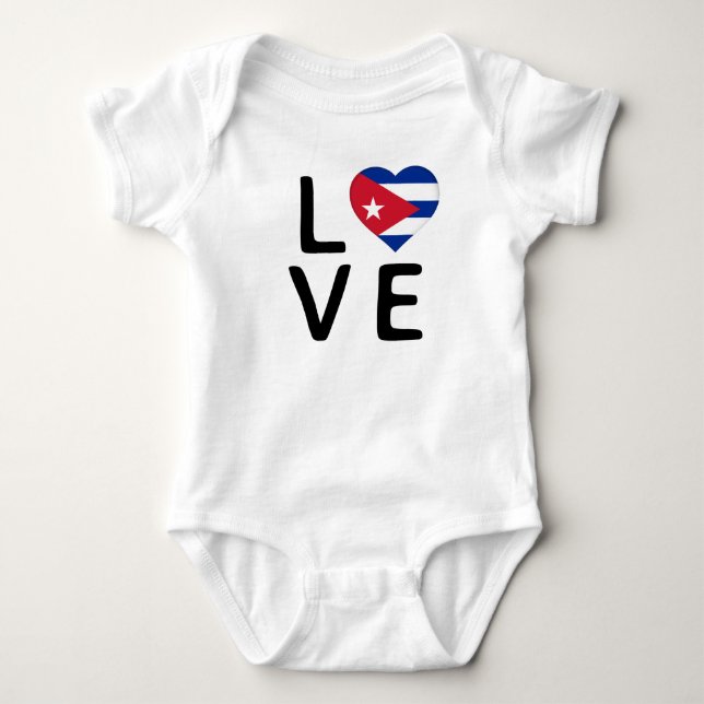 Body Love - Drapeau Cuba (Devant)