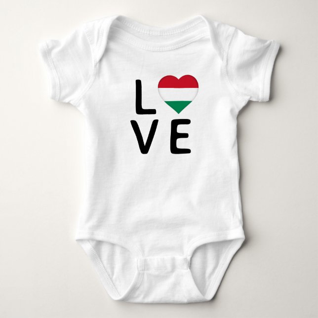 Body Love - drapeau hongrois (Devant)
